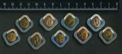 Лот: 15760666. Фото: 1. (№ 4977 ) значки спорт, олимпийские... Сувенирные