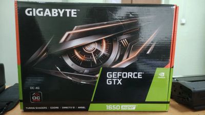 Лот: 19529934. Фото: 1. Видеокарта Gigabyte gtx 1650 super... Видеокарты