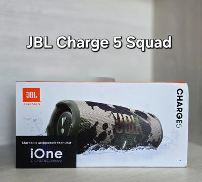 Лот: 19977023. Фото: 1. JBL Charge 5 Squad (Новый). Портативные, беспроводные колонки