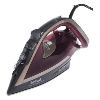 Лот: 24482653. Фото: 1. Утюг Tefal FV6870E0 Vinous. Утюги, парогенераторы, отпариватели