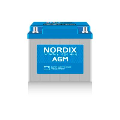 Лот: 18582960. Фото: 1. Акб nordix agm 70 а ч l (обр... Аккумуляторы