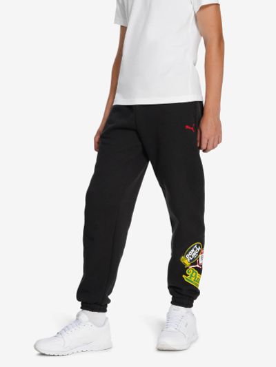 Лот: 25631911. Фото: 1. Брюки для мальчиков PUMA Basketball... Спортивные брюки, штаны