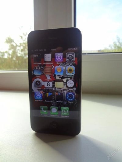 Лот: 3158652. Фото: 1. apple iphone 4 32gb почти новый... Смартфоны