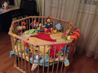 Лот: 6465040. Фото: 1. Детский Манеж немецкой фирмы... Манежи