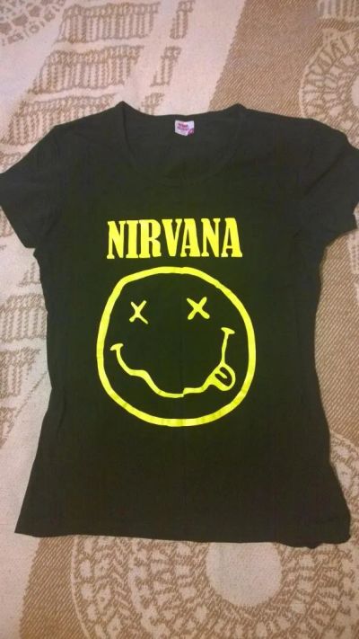 Лот: 6453565. Фото: 1. Футболка Nirvana. Футболки, топы и майки