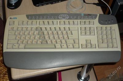 Лот: 2232355. Фото: 1. Клавиатура A4Tech KBS-8 Grey PS... Клавиатуры и мыши