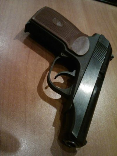 Лот: 5285103. Фото: 1. Пистолет Макаров МР-371 шумовой... Сигнальное и охолощенное (СХП) оружие