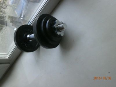 Лот: 8269493. Фото: 1. Гантель разборная 10 кг. Гантели