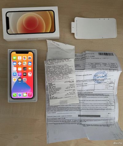 Лот: 17842362. Фото: 1. Apple iPhone 12 mini 64 гб белый. Смартфоны