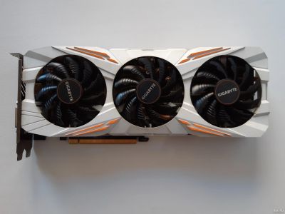 Лот: 13483708. Фото: 1. Видеокарта Gigabyte GeForce GTX1080Ti... Видеокарты