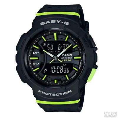 Лот: 12882228. Фото: 1. Часы унисекс CASIO BGA2401A2 BABY-G. Оригинальные наручные часы