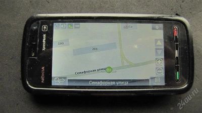 Лот: 1163304. Фото: 1. Nokia 5800 установлен навигатор... Кнопочные мобильные телефоны