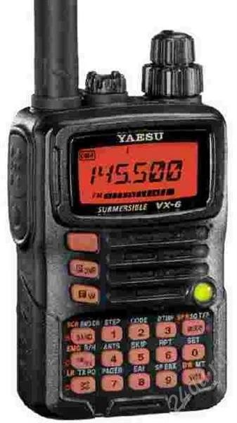 Лот: 1751197. Фото: 1. Yaesu VX-6R+гарнитура. Рации, радиостанции