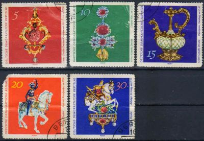 Лот: 19562186. Фото: 1. 1971. ГДР. Искусство. н.с. № 1424... Марки