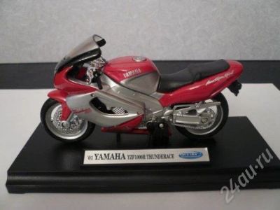 Лот: 350893. Фото: 1. моделька YAMANA 2001 YZF1000R... Автомоделизм