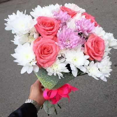 Лот: 5514457. Фото: 1. Летний букетик !! Цветы свежие... Свежие цветы