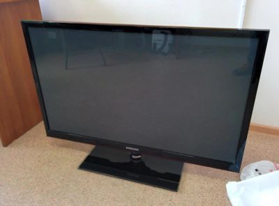 Лот: 8037844. Фото: 1. Телевизор 43" Samsung PS43D490A1W... Телевизоры