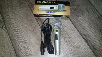 Лот: 10027108. Фото: 1. Микрофон Soundmax SM-DM001. Наушники, гарнитуры