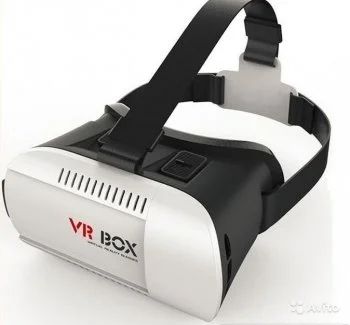 Лот: 13898297. Фото: 1. VR очки VR Box (белый). Очки, шлемы виртуальной реальности