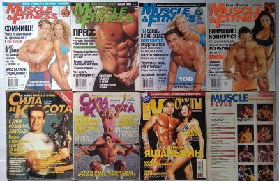 Лот: 25378948. Фото: 1. Спортивные журналы Muscle & Fitness... Другое (журналы, газеты, каталоги)