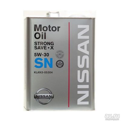 Лот: 9418174. Фото: 1. Nissan SN 5w30 strong save X моторное... Масла, жидкости