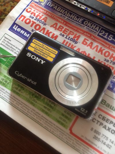 Лот: 4334516. Фото: 1. Фотоаппарат Sony Cyber-Shot 12... Цифровые компактные