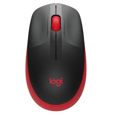 Лот: 22220977. Фото: 1. Мышь Logitech M190, красная. Клавиатуры и мыши