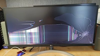 Лот: 25654801. Фото: 1. Монитор LG 29" 29WK600-W Неисправен. ЖК-мониторы
