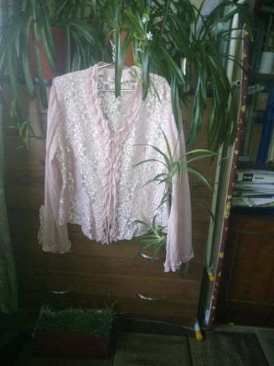 Лот: 11498261. Фото: 1. Блузка нежно розовая. Блузы, рубашки