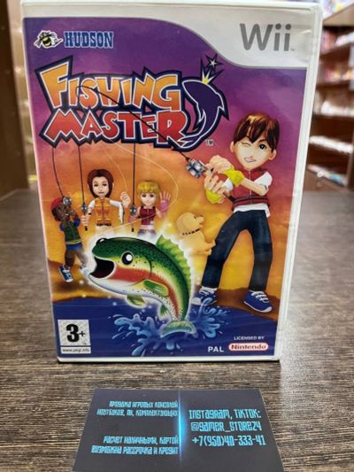 Лот: 18277236. Фото: 1. Fishing Master. Лицензионный диск... Игры для консолей