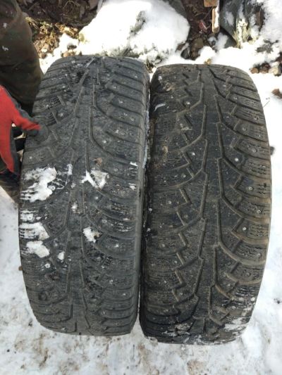 Лот: 8389946. Фото: 1. R16 215*65 Nokian Hakkapeliitta... Шины