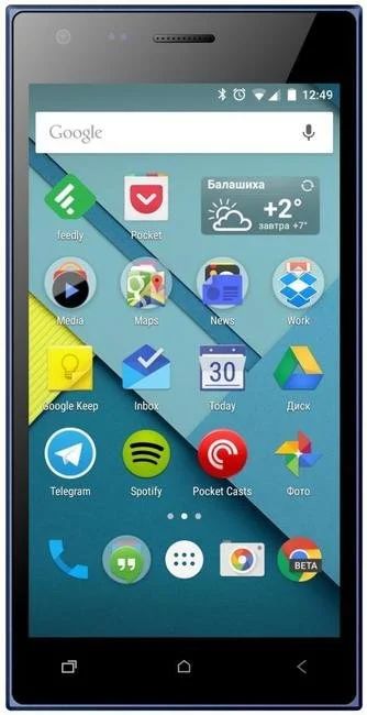 Лот: 12603143. Фото: 1. 5" Смартфон Micromax Canvas Q413... Смартфоны