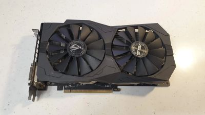 Лот: 18621418. Фото: 1. Видеокарта ASUS Strix Gaming RX... Видеокарты