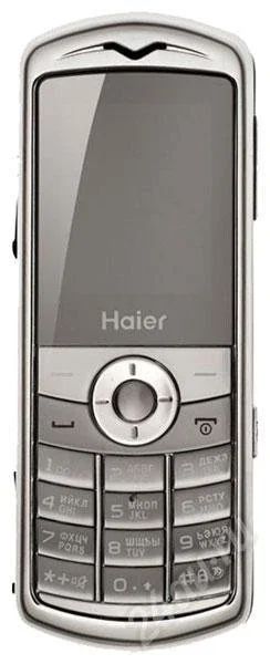 Лот: 251053. Фото: 1. haier m500 silver pearl не китаец... Кнопочные мобильные телефоны