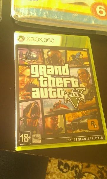 Лот: 3720706. Фото: 1. Диск XBOX 360 GTA 5 Обмен на GTA... Игры для консолей