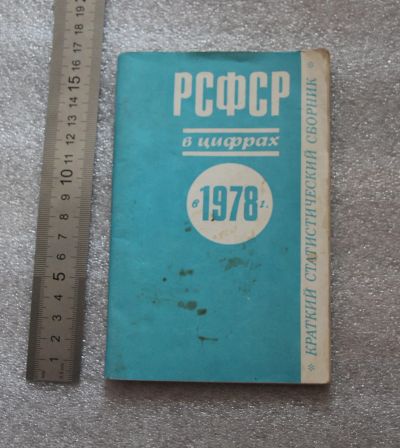 Лот: 20316600. Фото: 1. Редкость! РСФСР в цифрах в 1978... Социология