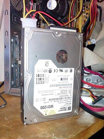 Лот: 6241908. Фото: 1. WD 120Gb, без БЭД блоков. Жёсткие диски (HDD)