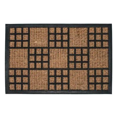 Лот: 24597540. Фото: 1. Коврик придверный BORGHOUSE Squares... Другое (хозтовары)