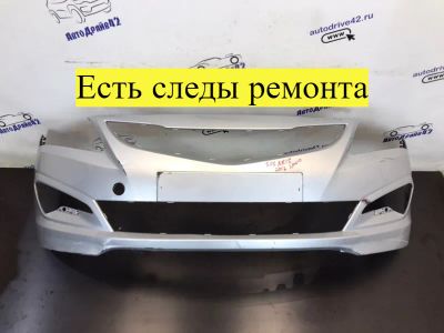 Лот: 21708511. Фото: 1. бампер Hyundai Solaris RB. Кузов