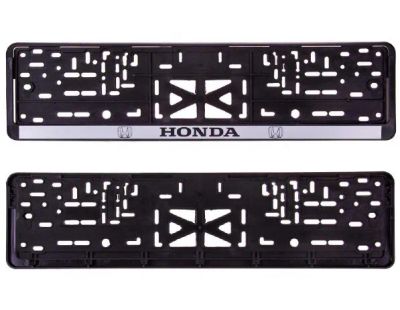 Лот: 25267179. Фото: 1. Рамка под номер Honda Хонда накатка... Детали тюнинга