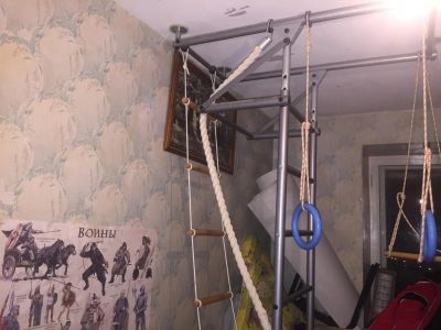 Лот: 6970208. Фото: 1. Детский спортивный комплекс, шведская... Детские спортивные комплексы, батуты