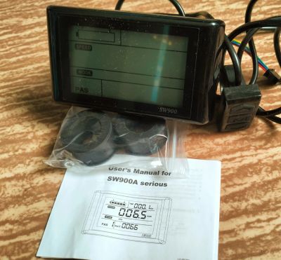 Лот: 25334303. Фото: 1. LCD дисплей SW900 для электровелосипеда. Электровелосипеды
