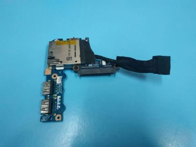 Лот: 16514975. Фото: 1. Б/У плата с разъемами USB, картридером... Печатные платы