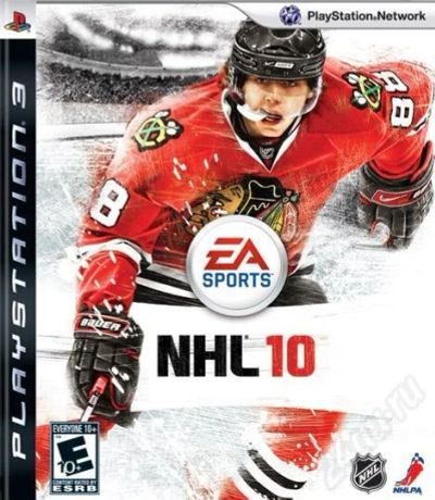 Лот: 540511. Фото: 1. NHL 10: русская версия [PS3]. Игры для консолей