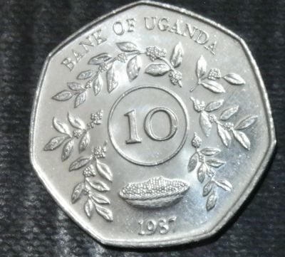 Лот: 16021257. Фото: 1. Экзотика с рубля (22808) Уганда. Остальные страны