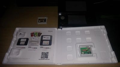 Лот: 6985973. Фото: 1. 3ds + 1 Игра + ЗУ + карта памяти... Игровые приставки, консоли