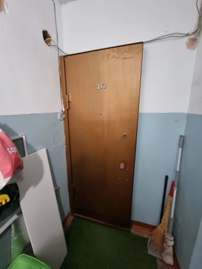 Лот: 21133795. Фото: 1. Дверь входная железная. Двери входные
