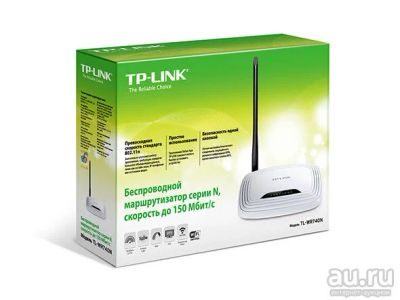 Лот: 13000559. Фото: 1. wi-fi Роутер Tp-link tl-wr740n. Маршрутизаторы (роутеры)