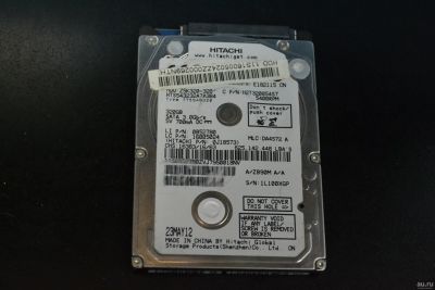 Лот: 15938029. Фото: 1. Slim жесткий жёсткий диск в ноутбук... Жёсткие диски (HDD)