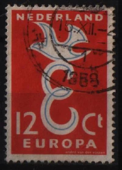 Лот: 9205135. Фото: 1. Нидерланды 1958г. Марки